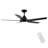48 In Intergrated LED Ceiling Fan With ABS Blade-12475840