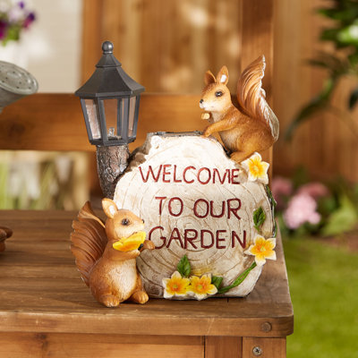 BIENVENUE SOLAIRE DANS NOS SQUIRRELS DE JARDIN