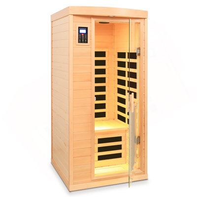 Porte de sauna basse infrarouge lointaine