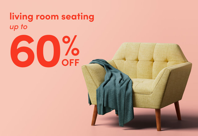 living room seating clearance
