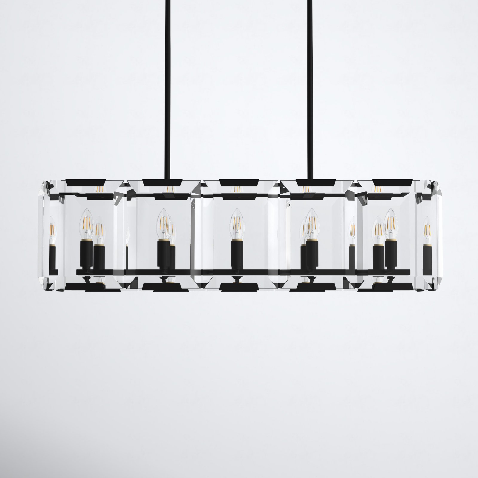 Birch Lane™ Lafe 10 - Light Unique / Statement Square / Rectangle ...