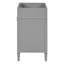 Meuble-lavabo de salle de bain de 30 po sans lavabo supérieur, armoire de rangement moderne avec 2 tiroirs et un tiroir rabattable (BASSIN INCLUS)-129387262-129387259