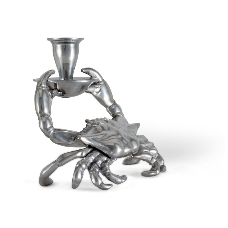Bougeoir de table en métal Sea and Shore 5,5 po