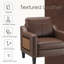 Fauteuil en cuir synthétique Lambertville-230165343