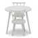 Kids Solid Wood Round Play Table and Chair Set