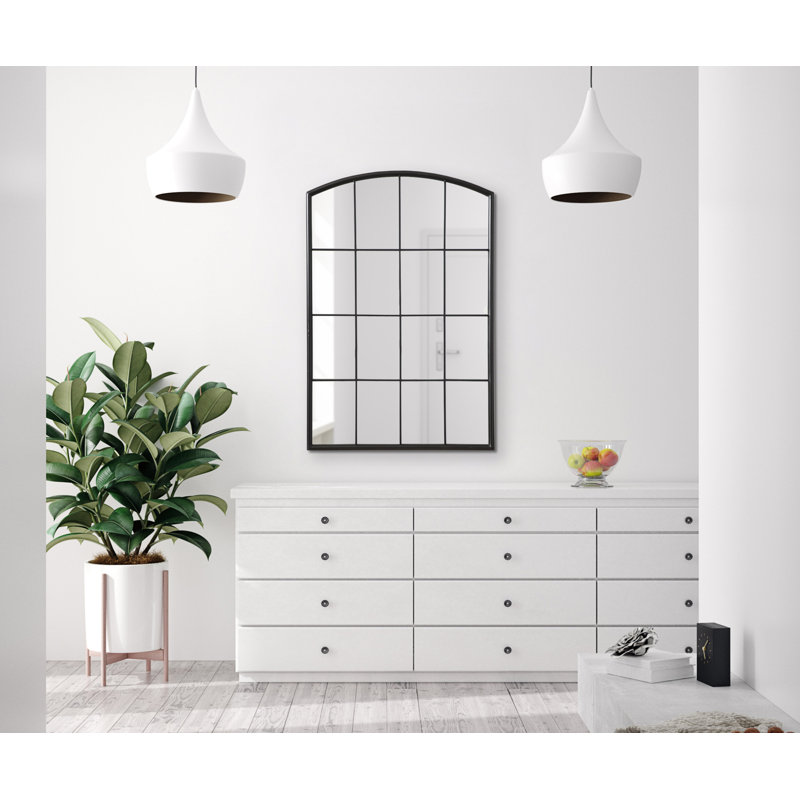 Miroir noir Latitude Run® Forsyth, 36 po x 24 po