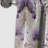 Damask Purple And White Art Deco Pattern II - Damask Curtain - Blackout Curtain - 1 Panels-107534958