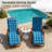 Outdoor 4'' Rocking Chair Chair Pad-594168019-599812527