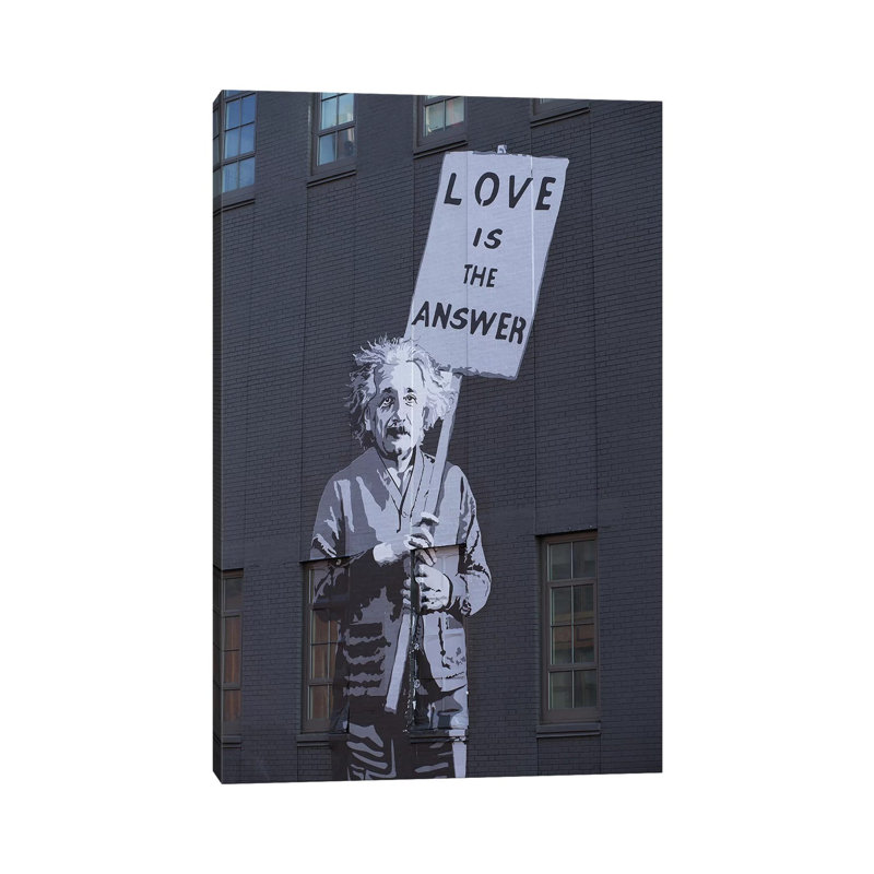 Love Is The Answer by Ann Hudec - Wrapped Canvas Gallery-Wrapped Canvas Giclée, 20.32 cm H x 30.48 cm W