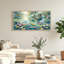 Koi Pond, reproduction d'art sur toile encadrée de 1 x 58 x 28 pouces-982141403