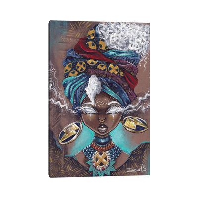 Afro Storm - Print on Canvas