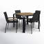 Lynna 40" Square Dining Set