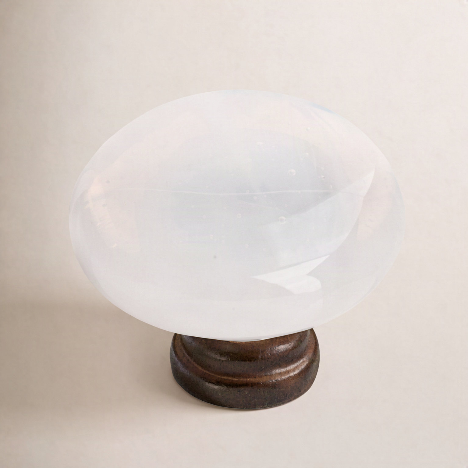 Cirrus 1.25" Mushroom Cabinet Knob, Oil Rubbed Bronze