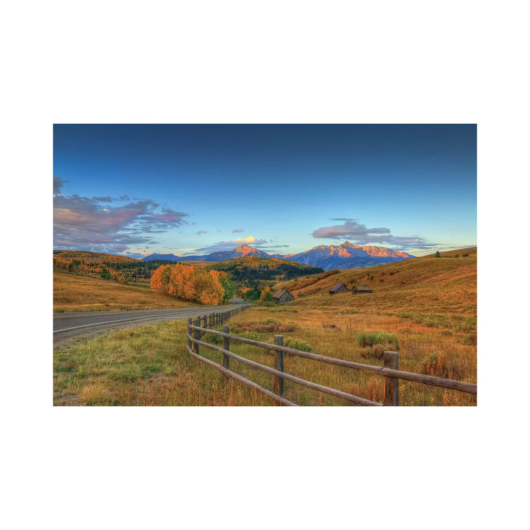 The Rising Of Autumn von Bill Sherrell - Galerie-verpackte Leinwand Giclée