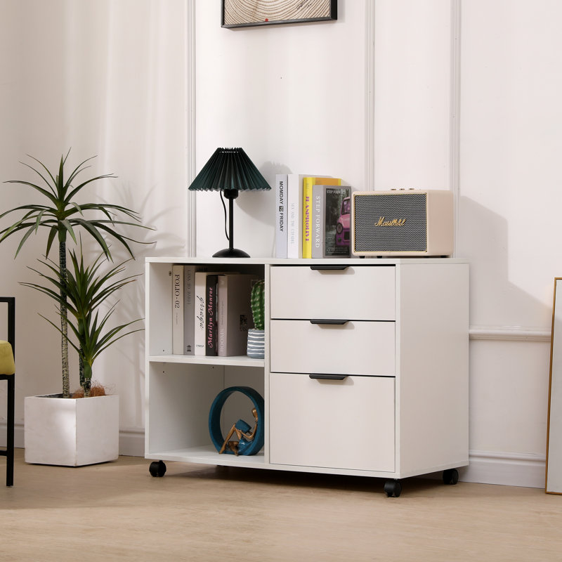 Rihanat 3 Drawer Filing Cabinet