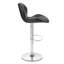 Tabouret de bar rotatif à hauteur ajustable Lillian-25643289