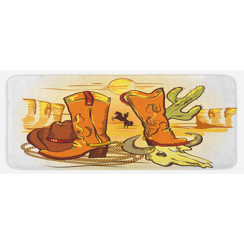 Tapis de cuisine western