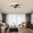 Modern Led Flush Mount Ceiling Light, 45w Dimmable Ceiling Light Fixture , 5-color Temperature Adjustable, 2100lm Bright Ceiling Lamp For Living Room Bedroom Kitchen