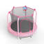 Trampoline de 55 pouces pour enfants avec trampoline intérieur et extérieur pour tout-petit
