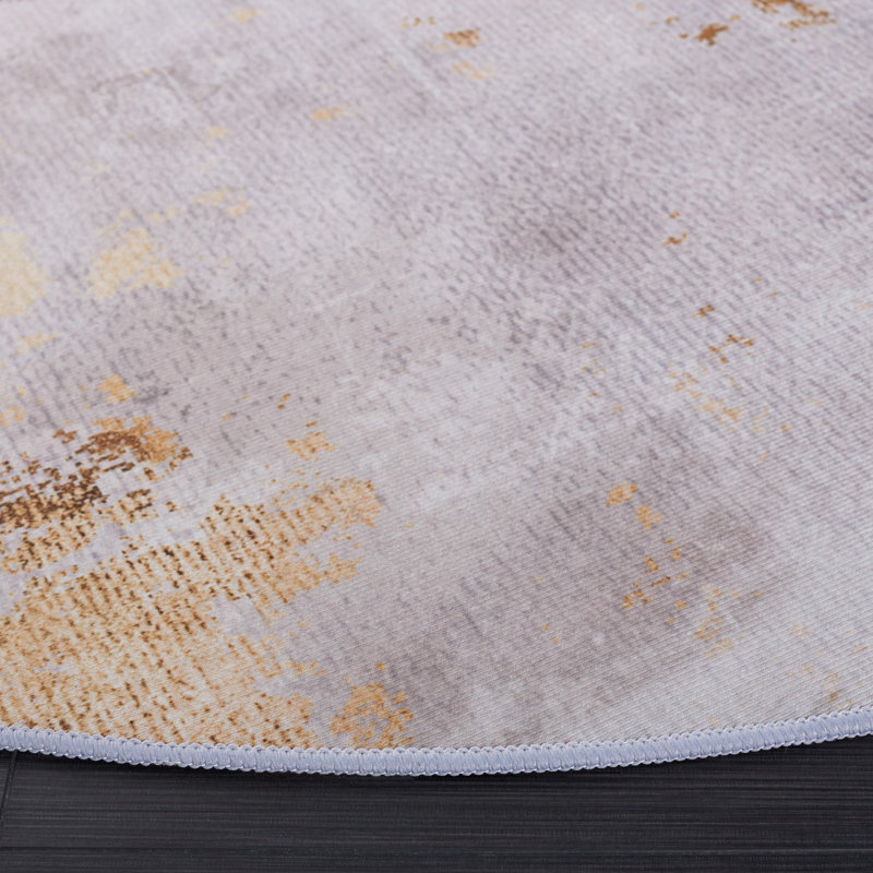 Tacoma Performance Machine Washable Abstract Rug, Runner 2'6" x 12'