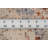 Abstract Distressed Look Area Rug 6x8