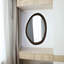 Miroir mural asymétrique en bois manufacturé-2046919232