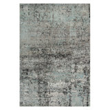 Mystique Abstract Area Rug in Gray