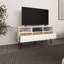 Meuble télé Barrow, 3 tiroirs, 3 tablettes