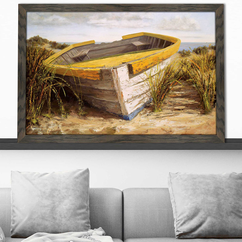 Vineyard Lancage par - Peinture, Cadre chocolat patiné, H 33,5 po x l 49,5 po x P 1 po