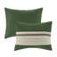 Ensemble de literie luxueux en faux suède, grand vert 7 pièces, doux et hypoallergénique