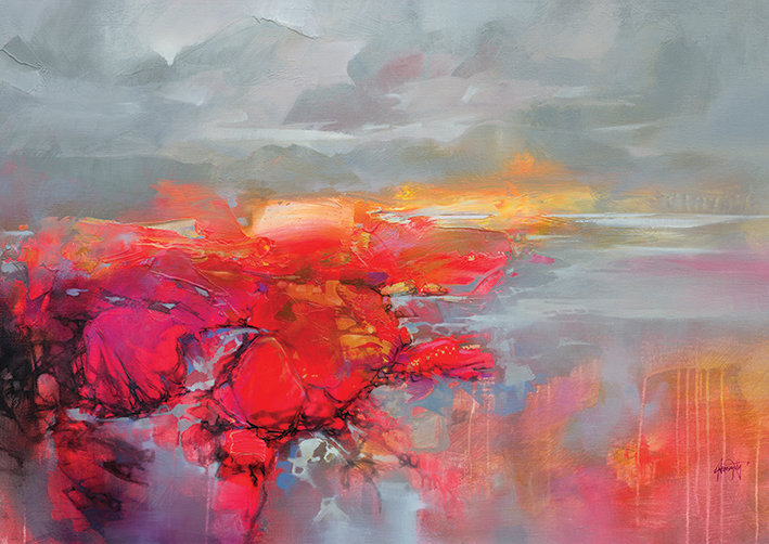 Scott Naismith - Wrapped Canvas Painting, 85cm H x 120cm W x 3.8cm D