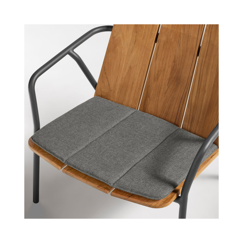Offline Sunbrella Outdoor Lounge Chair, Toohey Charcoal Sunbrella®