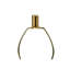 Lighting, 25 po, lampe de table, béton noir, abat-jour noir, contemporain