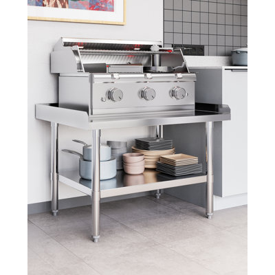 RIEDHOFF Stainless Steel Equipment Stand