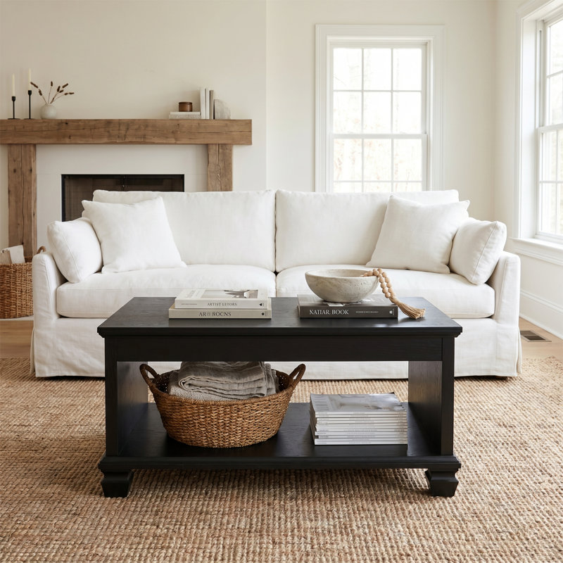 Table basse 31,5 po Weston, Black Oak