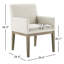 Chaise de salle à manger avec accoudoirs Bethea-120327845