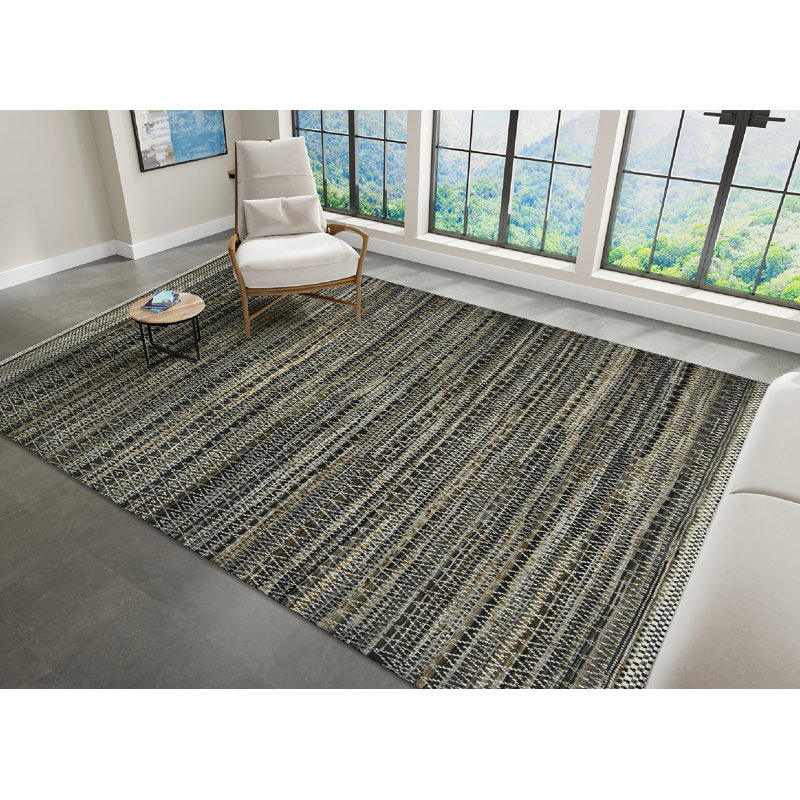 Legacy Wool Geometric Area Rug, Rectangle 2' x 3'