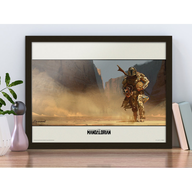 Star Wars: The Mandalorian Walk - Picture Frame Memorabilia
