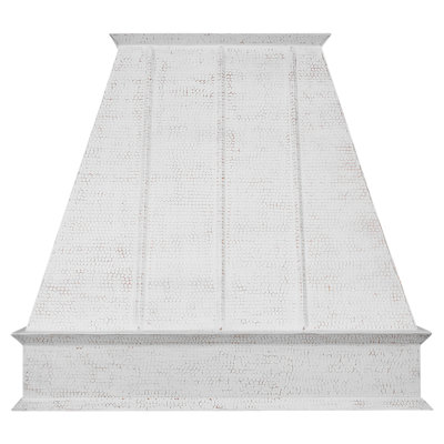 38 Inch 735 CFM Hammered Wall Mounted Euro Range Hood with Slim Baffle Filters