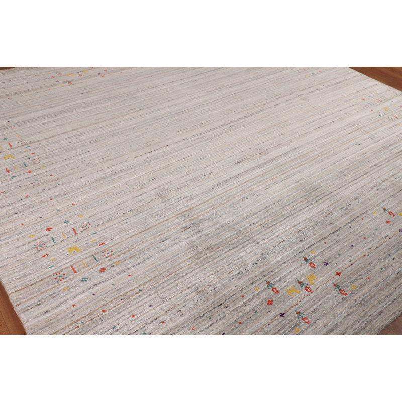 Tapis indien Gabbeh 8 x 8
