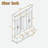 Hall Tree With Bench, Top Cubbies, Bottom Storage Space, Cabinets And Hooks-1678683083