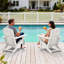 Chaise Adirondack pliable en PEHD Clitheroe-879525384