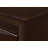 1pc Contemporary Queen Captain's Platform Bed Bookcase Shelves Headboard Side Storage Solid Wood Wooden Bedroom Furniture Cherry Finish-2028807298-2028807300