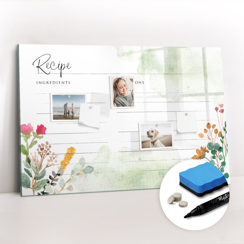 Magnetic Glass Dry Erase Board
