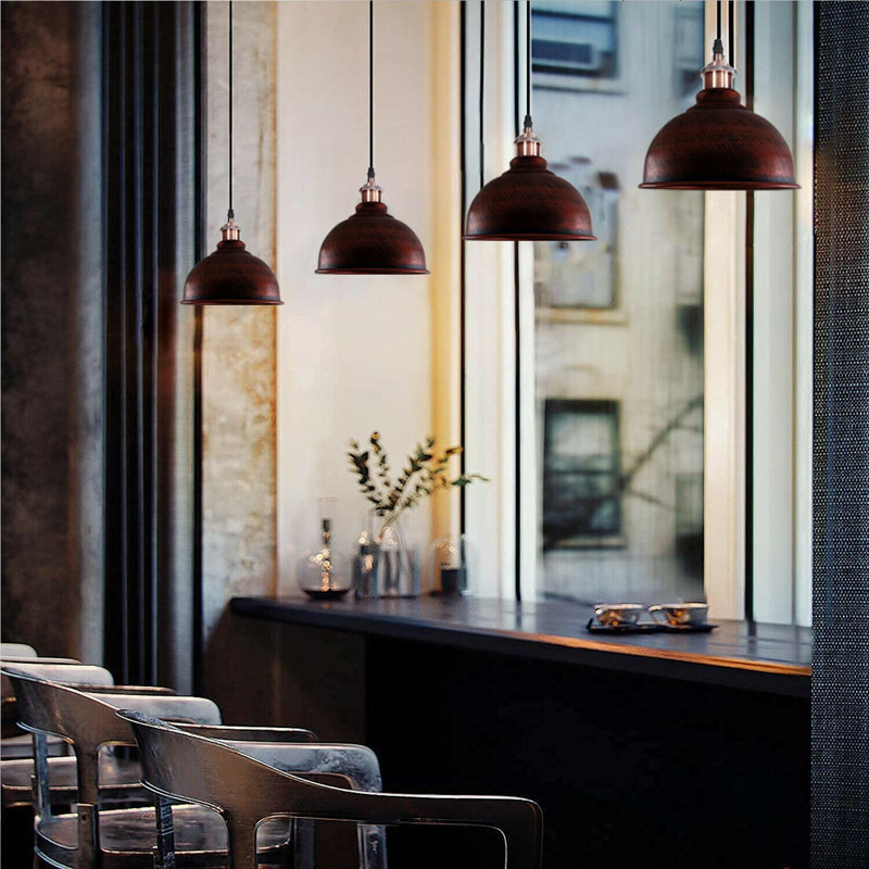Barone 1 - Light Rustic Red Pendant