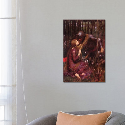 La Belle Dame Sans Merci by John William Waterhouse - 1 Piece Wrapped Canvas Wall Art