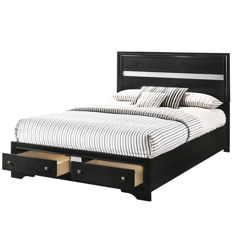 Lit pour grand lit Shimmering Silver Accent