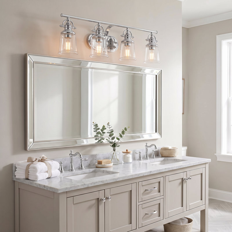 4 - Light Dimmable Vanity Light