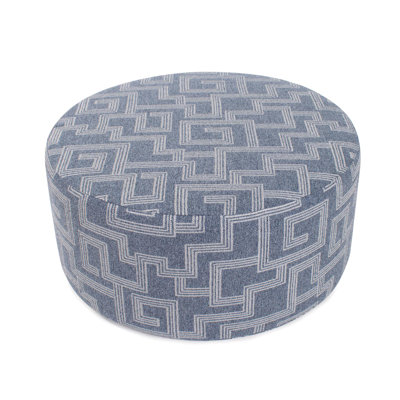 Indoor/Outdoor Universal Round Ottoman Syros Natural