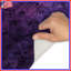 Tapis de bain mauve texturé abstrait-1987154308